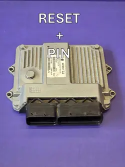 Opel Corsa D Motor ECU 55198931CJ RESET + PIN