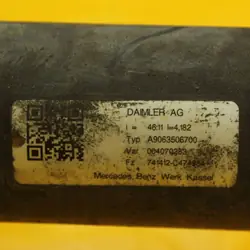 Carcasa del diferencial A9063506700 Mercedes Sprinter 906