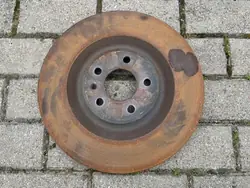 Disco de freno trasero derecho usado OEM 4M0615601J Audi Q7