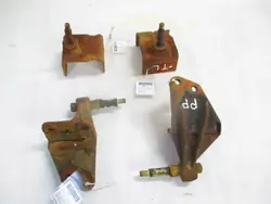 Fjäderfästningsplatta GAZ Gazela fram/bak