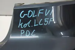 Pare-chocs arrière PDC VW Golf VI LC5F 08-16 HB