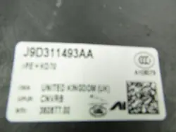 Kofferraumteppich Jaguar I-Pace OEM J9D3-11493-AA