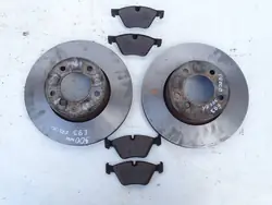 Discos de Freio Dianteiros 300mm + Pastilhas BMW E87 E90 E92 E93 OEM