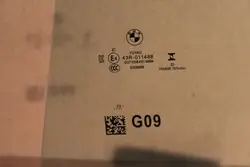 Vitre de porte arrière gauche OEM 9853613 pour BMW XM G09