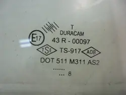 Vitre porte arrière droite Dacia Logan I OEM AK-12-724575
