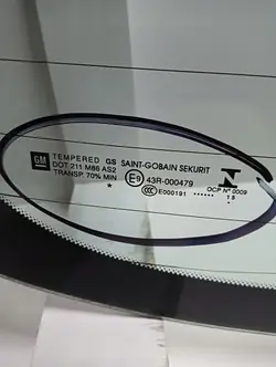 Vitre arrière OEM 6337A pour Opel Mokka (2011-2020)