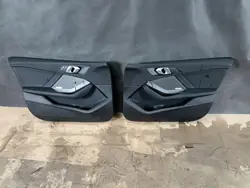 OEM BOCZEK DRZWI PRZÓD LEWY PRAWY BMW 1 F70 KTNL ALCANTARA