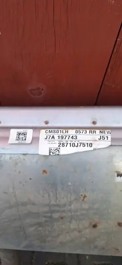 Kia OEM 28710J7510 Begagnad avgasljuddämpare