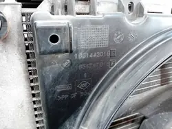 Conjunto de refrigeración agua AC ventilador Renault Clio III 1.2 16V