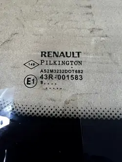 Renault Twingo 2 Linke Heck-Karosserieglas OEM