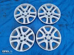 Opel Strukturella Hjulkapslar 16" Set om 4 GM 13409779