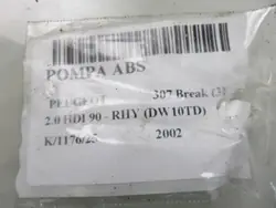 Pompe ABS d'occasion OEM 265100416 Peugeot