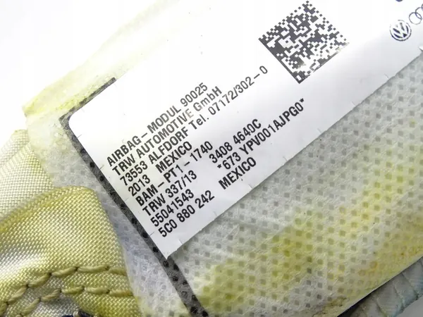 Airbag OEM 5C0880242 pour VW Beetle II Siège Droit image 4