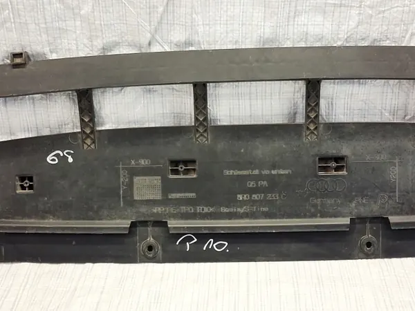 Audi Q5 8R Front Bumper Shield OEM 8R0807233C image 3