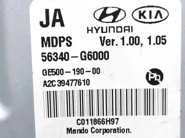 Kia Picanto ohjausmoduuli OEM 56340-G6000 image 7