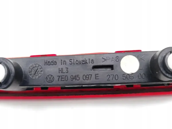 VW Transporter Luz de Freio Terceira Esquerda 2008 Van 4/5dr OEM image 7