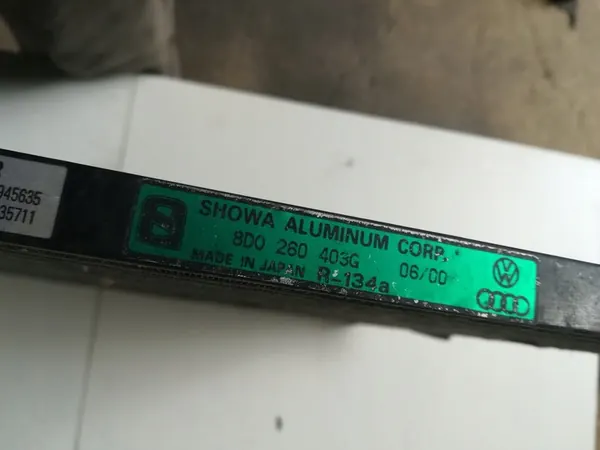 Ilmastointikondensaattori Audi A4 B5 image 2