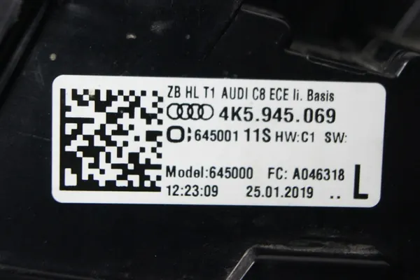 AUDI A6 4K Sedán Juego de Luces Traseras LED image 6