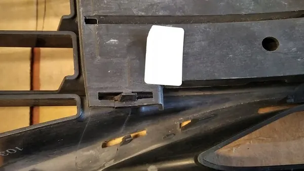 Griglia paraurti sinistra BMW 5 G30 G31 51117385277 image 3