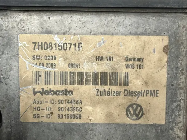 Webasto Heizung OEM 7H0815071F für VW T5 2.5 TDI image 4