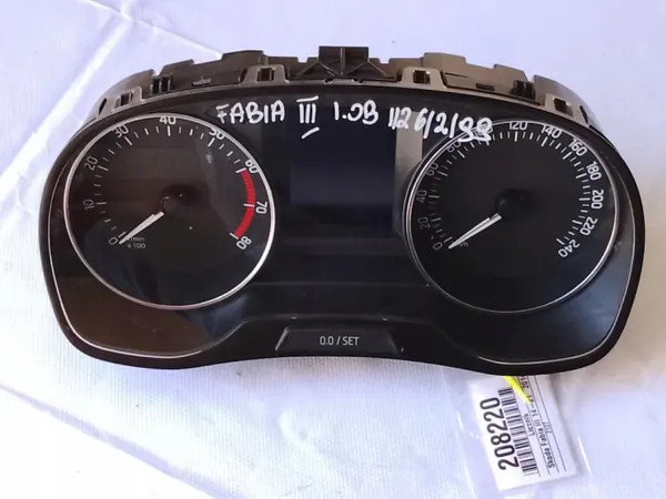 Tachometer Skoda Fabia III 1.0 OEM 6V0920730B image 2