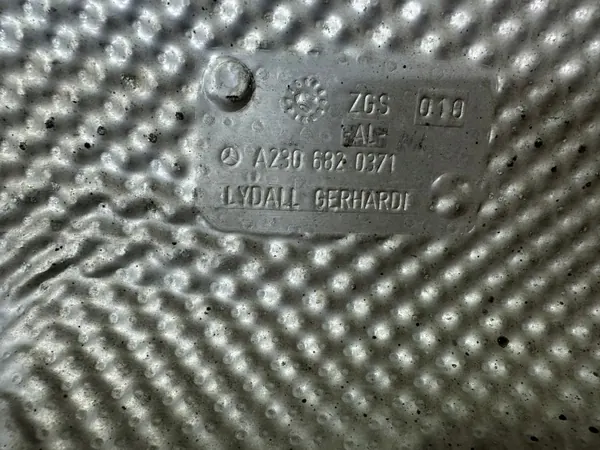 OEM A2306820371 Onderstel hitteschild links Mercedes SL R230 image 4
