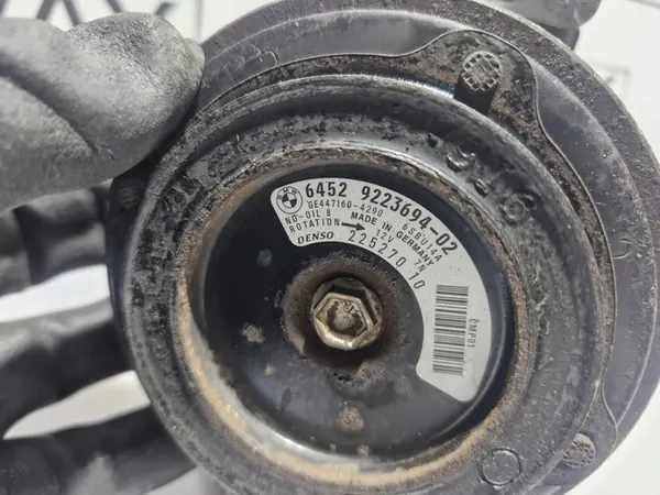Compressore AC BMW E84 E89 E90 E91 F10 F20 F30 9223694 image 3
