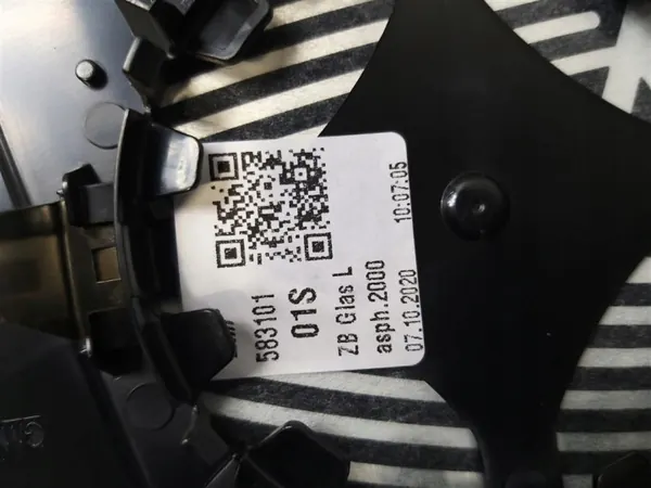 Lämmitetty peili-insertti LH OEM 13265469 Opel Astra IV J image 3