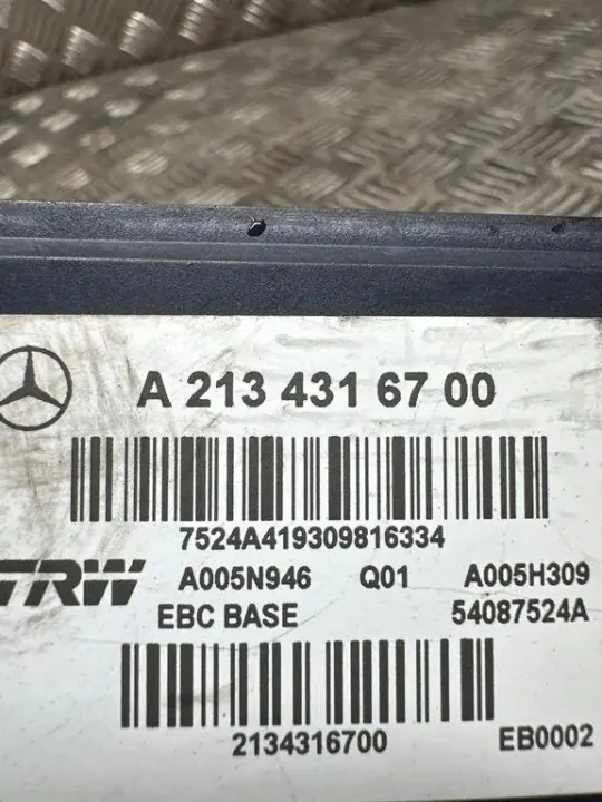 ABS-pumppu OEM A2134316700 Mercedes-Benz E W213 image 5