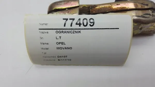 Pyro 8200661119 guia de rolo de porta image 2