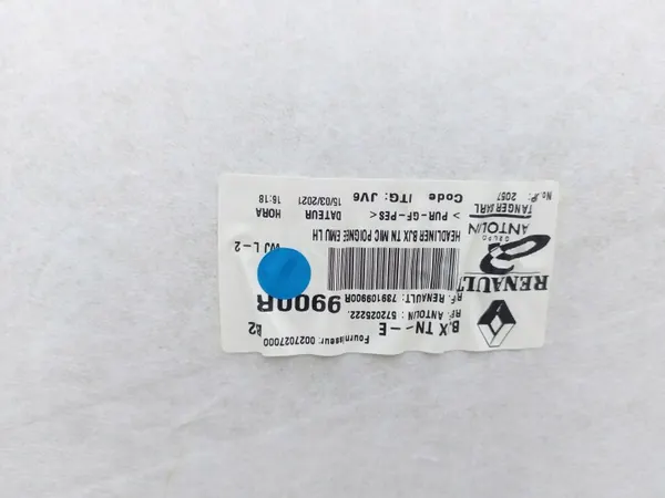 Begagnat Dacia Sandero III takklädsel OEM 739109900R image 3