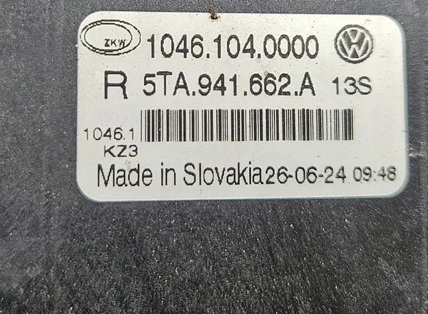 Farol Direito H11 Osram VW Touran 5TA image 4