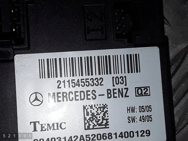 ECU Mercedes 2115455332 para E-Class 3500CDI 2014 image 3