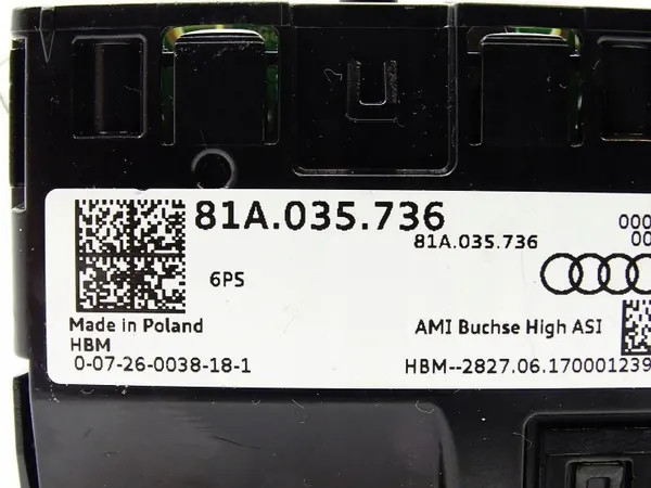 OEM 81A035736 USB/AUX-Buchse für Audi A6 A7 C7 image 4