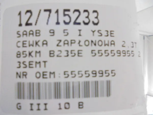 Bobina de ignição Saab OE 55559955 image 10