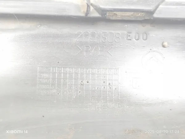 Extensão de para-choque dianteiro Citroen C5 2009 2801508E00 image 3