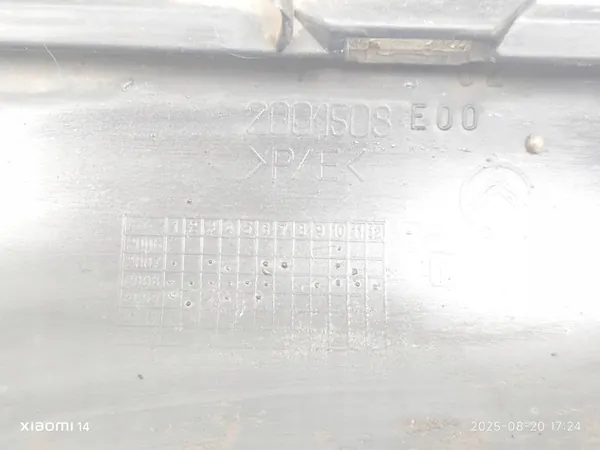 Extensão de para-choque dianteiro Citroen C5 2009 2801508E00 image 4