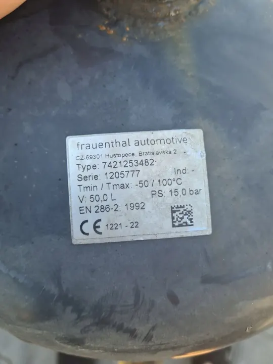 50L luchtreservoir OEM 7421253482 voor Renault & Volvo image 4