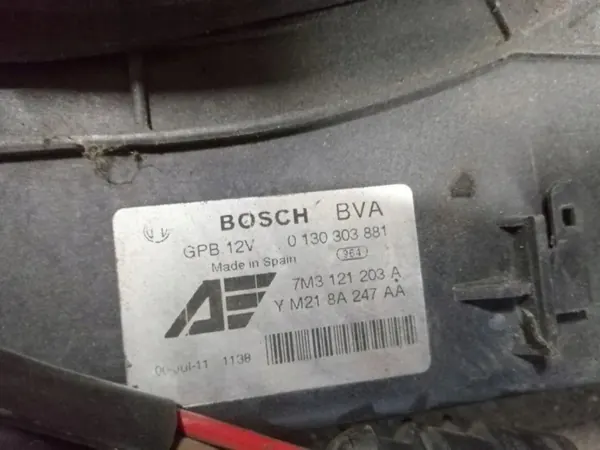 Correa delantera VW Sharan OEM 7M3121203A - Usada image 3