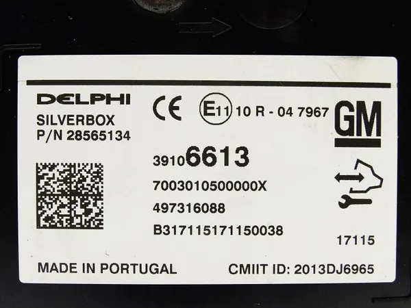 Module de navigation OEM 39106613 pour Opel Insignia II image 7