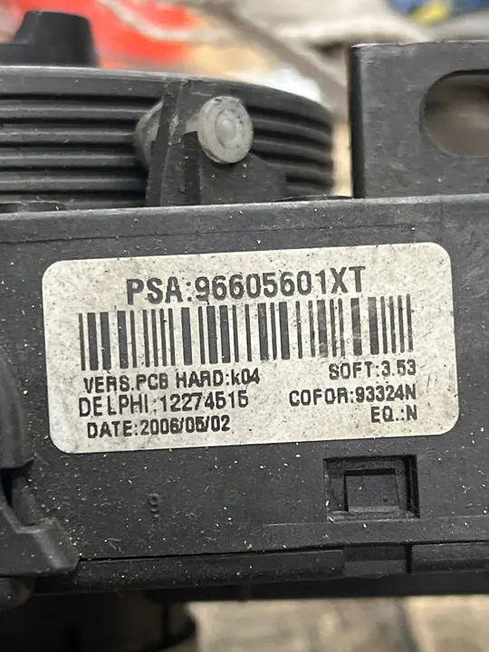 Peugeot 307 Schakelaar OE 96605601XT image 2