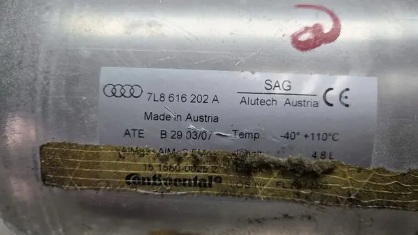 Fjäderdrucktank 7L8616202A för Audi Q7 image 3