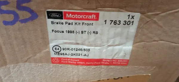 Pastillas de freno delanteras Renault Motrio Ford Focus MK1 OEM image 2