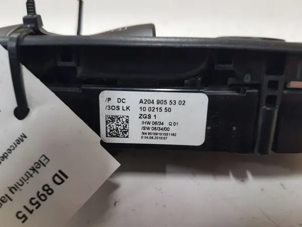 Achterlinkse raambediening MERCEDES-BENZ C (W204) OEM image 4