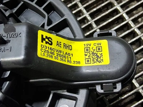 Motor do ventilador KIA Niro OEM D316CWFLA01 - Usado image 6