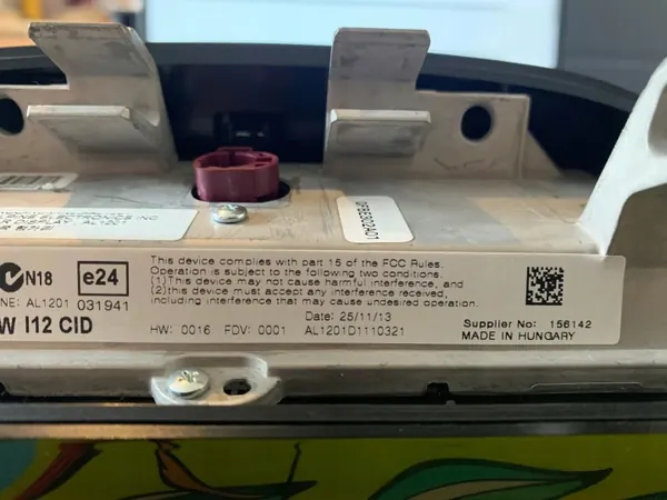 BMW i8 I12 Display Bildschirm OEM 9309532 - Gebraucht image 9