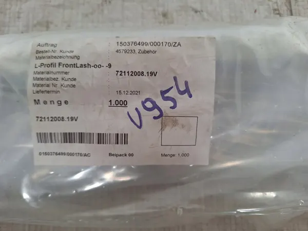 Aluminiumprofil för lastsäkring OEM 4579233 image 3