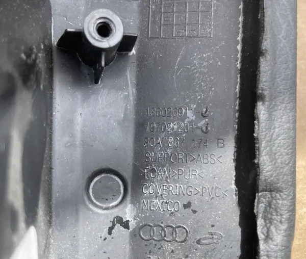 Deur Armsteun Leer OEM 80A867174 Rechts Audi Q5 image 3