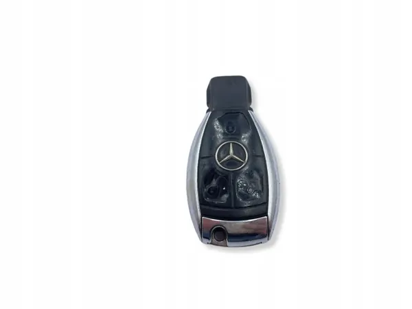 Chave Mercedes OEM UHP2251 - 3 Botões Prata Usada image 2