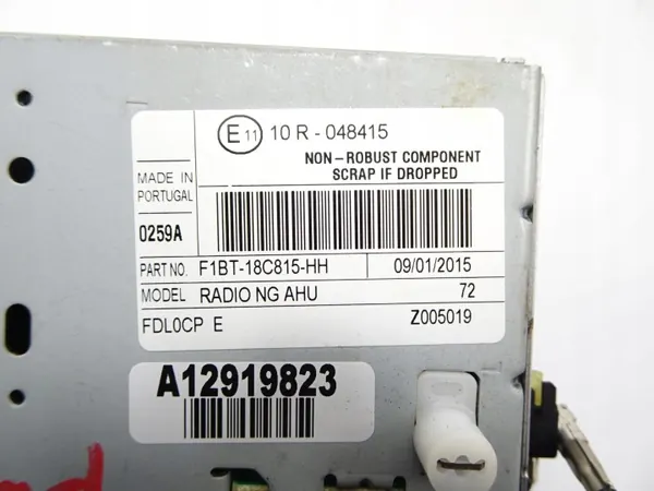 Ford Focus III Radio Tuner CD OEM F1BT-18C815-HH image 7